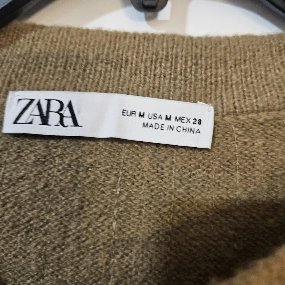 Zara Limited Edition Sequin Sweater size medium 70's Disco T. Swift Style Like - Picture 3 of 13